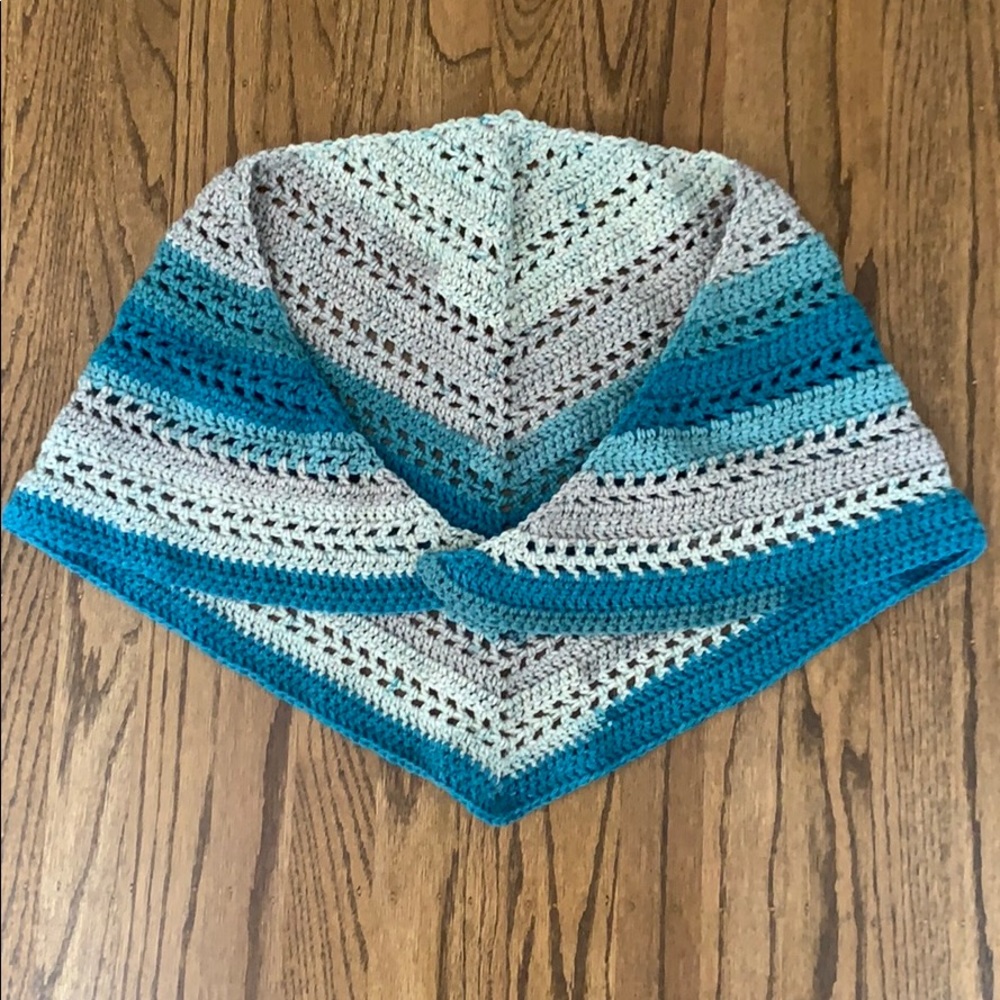 Kid sized homemade shawl